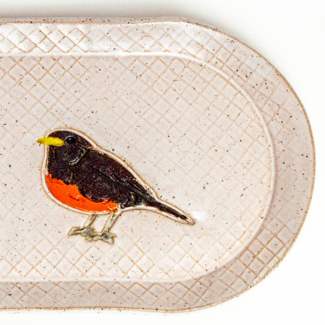 Robin Design Handmade, in Ohio, Ceramic Platter