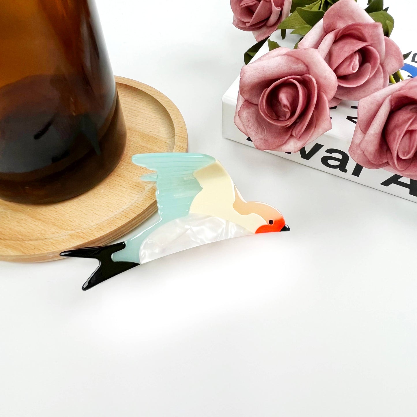Swallow Hair Clip Acetate Animal Claw Clips