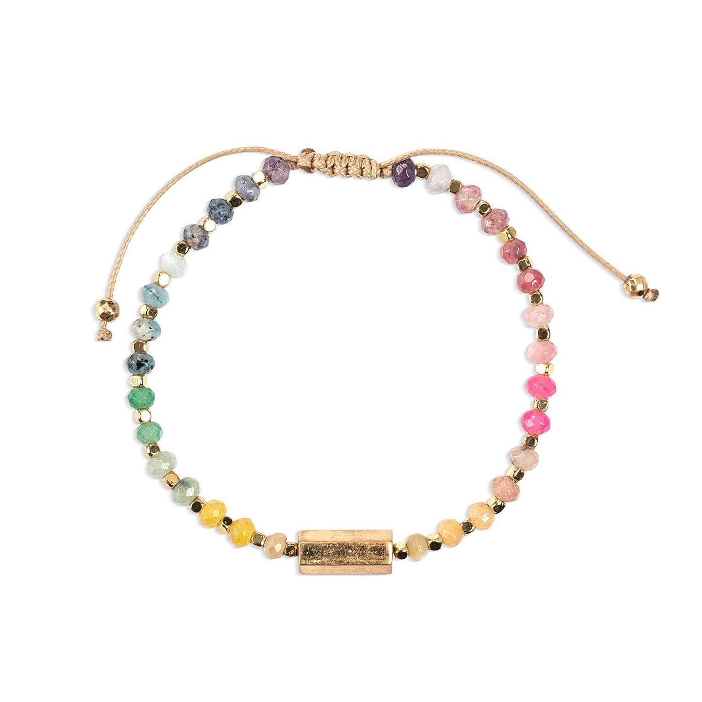 Chakra Glow Bracelet - Aura/Well-Being/Gold