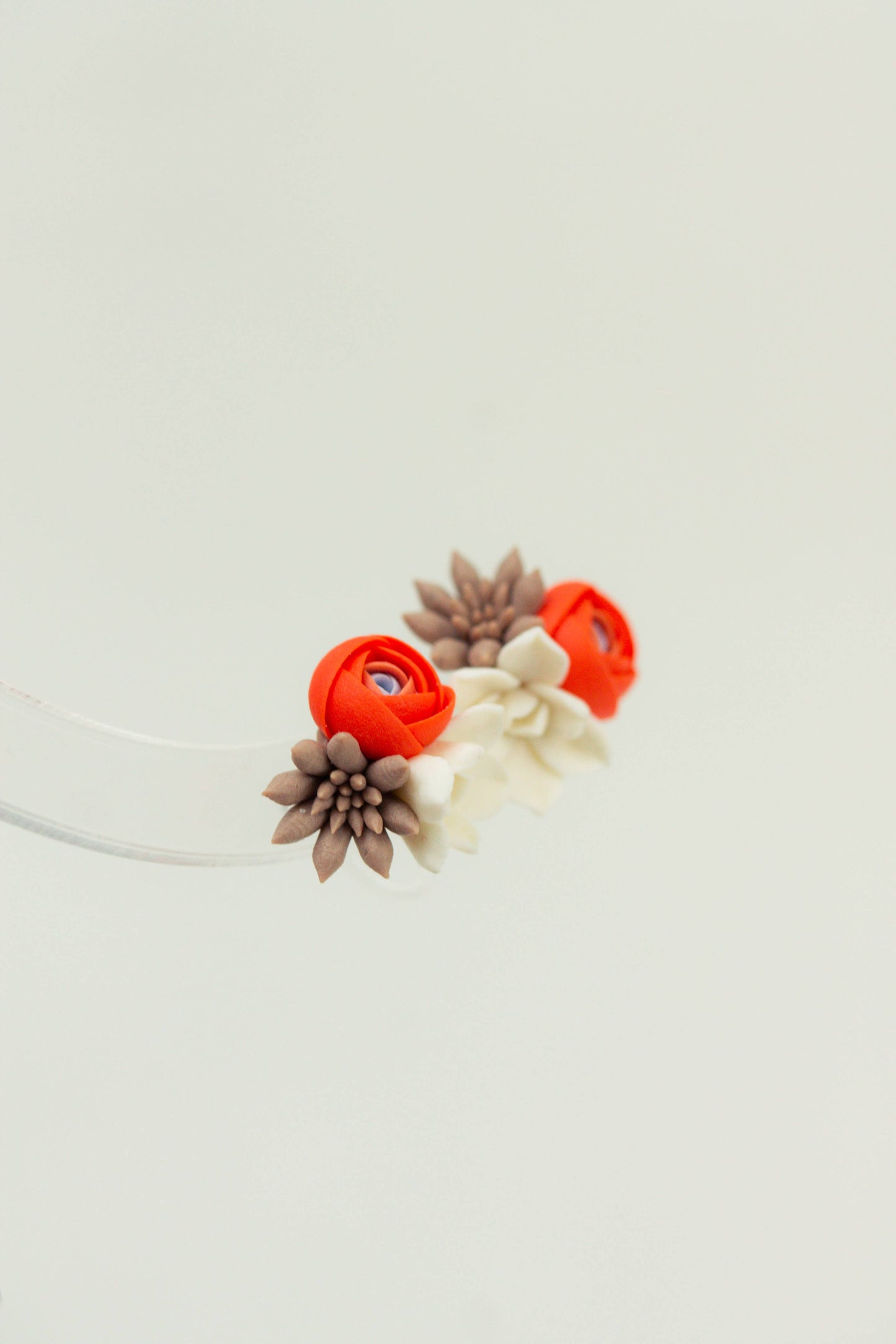 Handcrafted Succulent Jewelry – Comfortable Stud Earrings