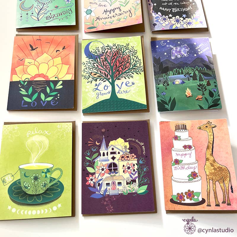 Congrats Card OMG Yay Greeting Card