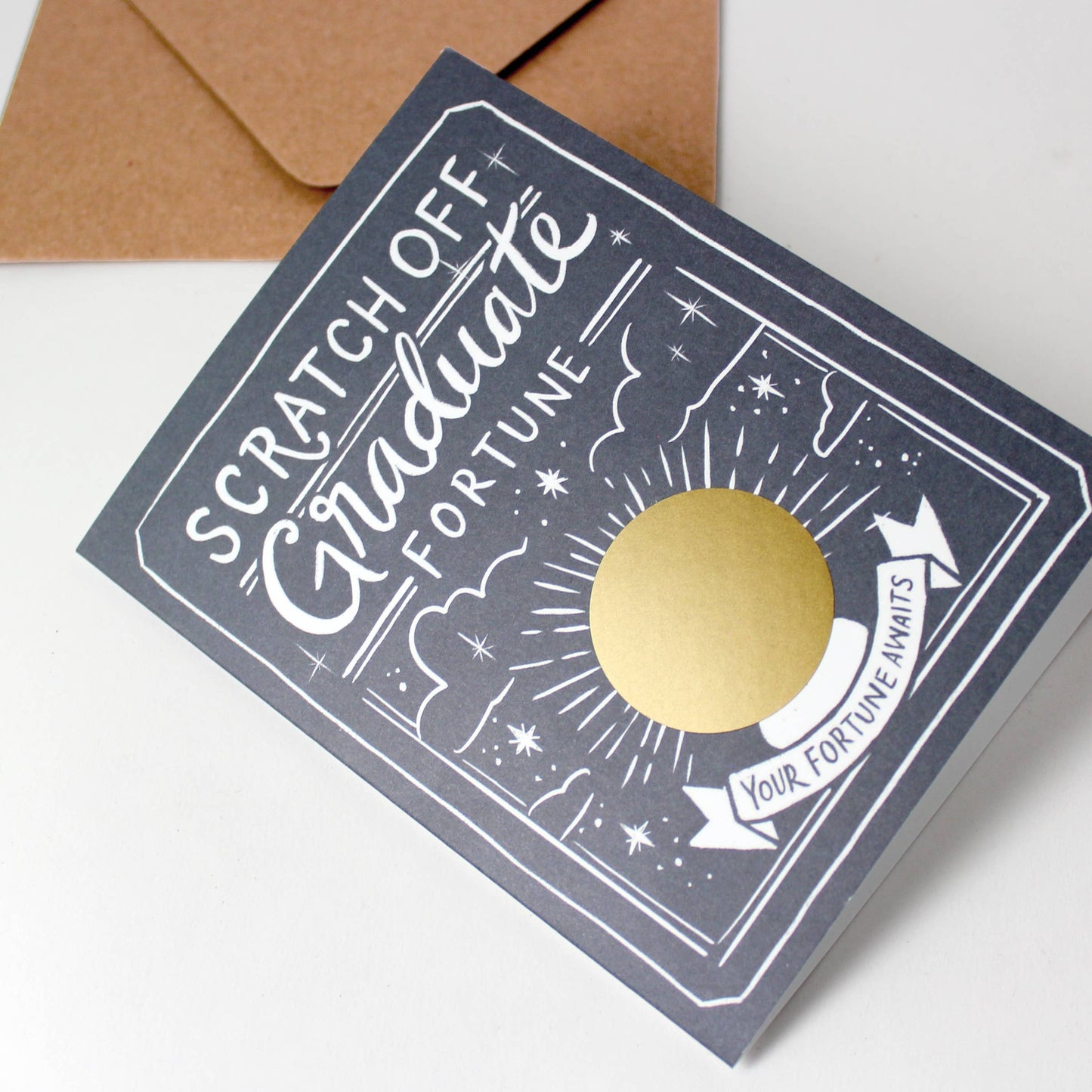 Scratch-off Fortune Card - Graduation