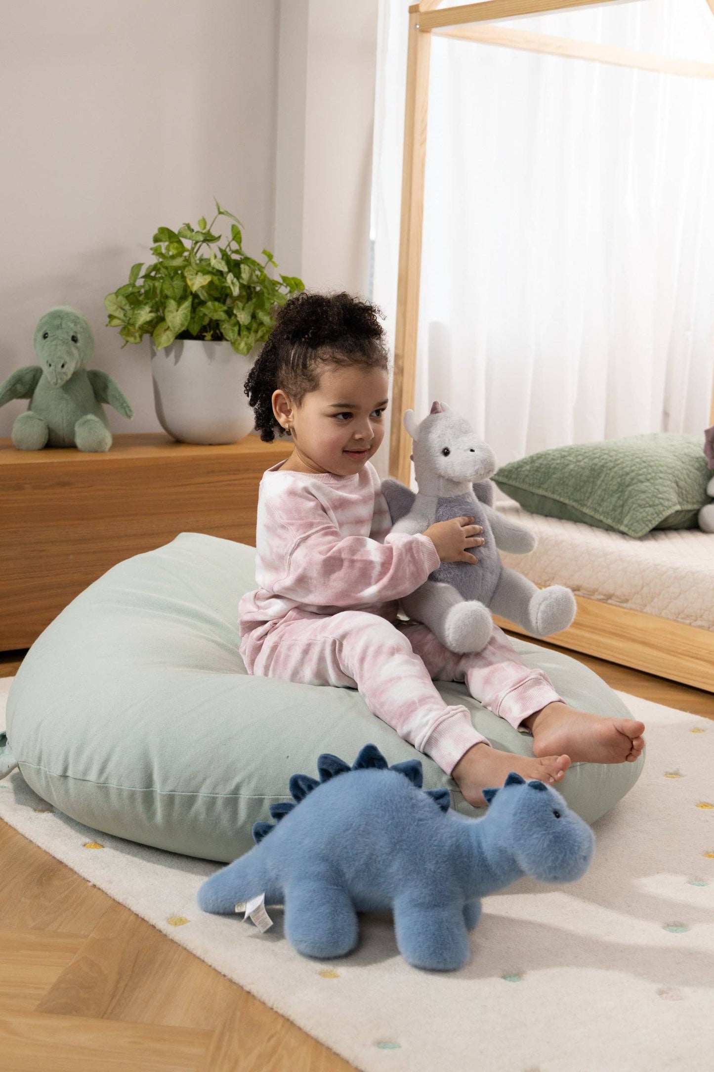 Dino Plush Toy - Blue Diplodocus