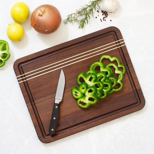 Rock & Branch® Acacia Wood Cutting Board with Juice Groove