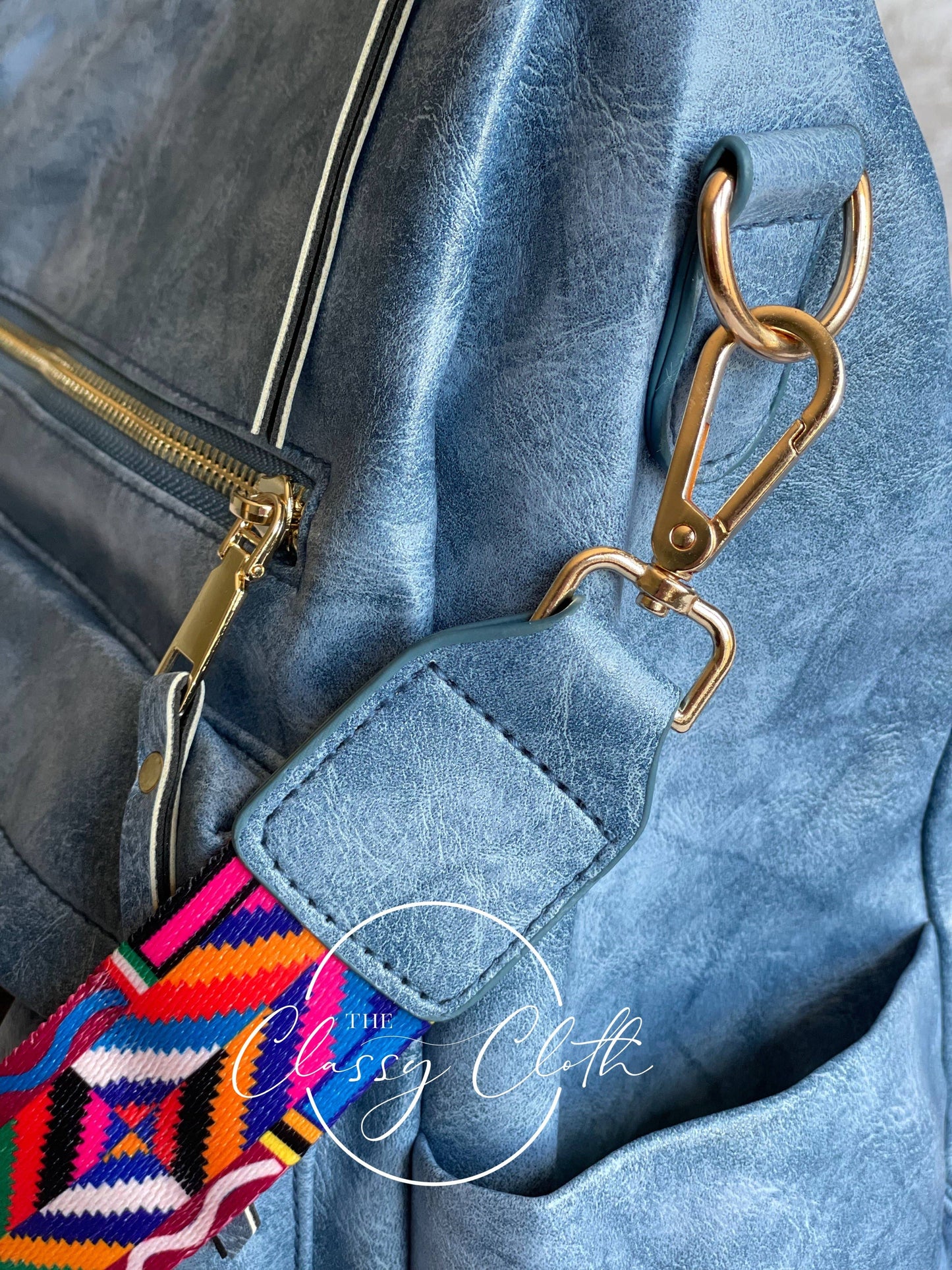 Chloe Convertible Backpack - Brilliant Blue - Hip Hippie RTS
