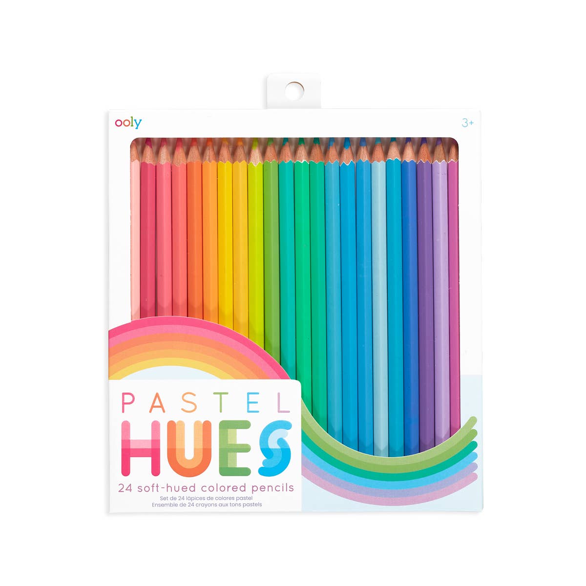 Pastel Hues Colored Pencil Set of 24