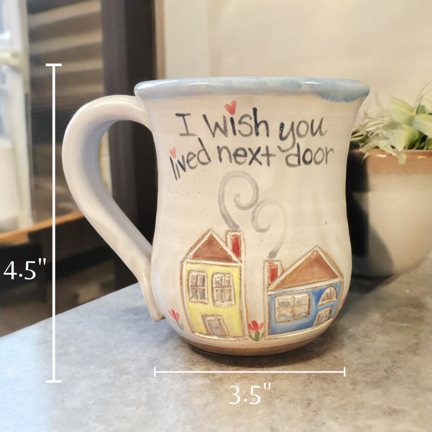 Wish You Lived Next Door Mug