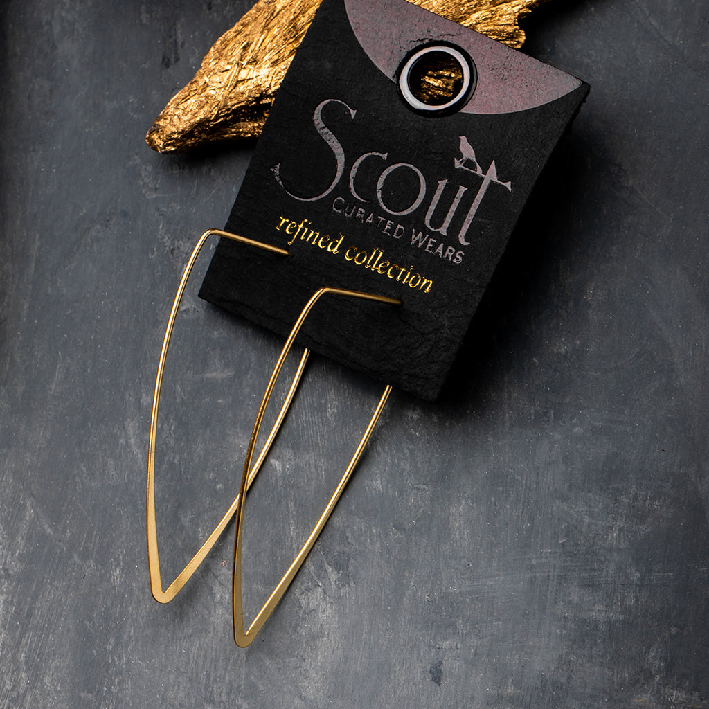 Refined Earring Collection - Galaxy Triangle