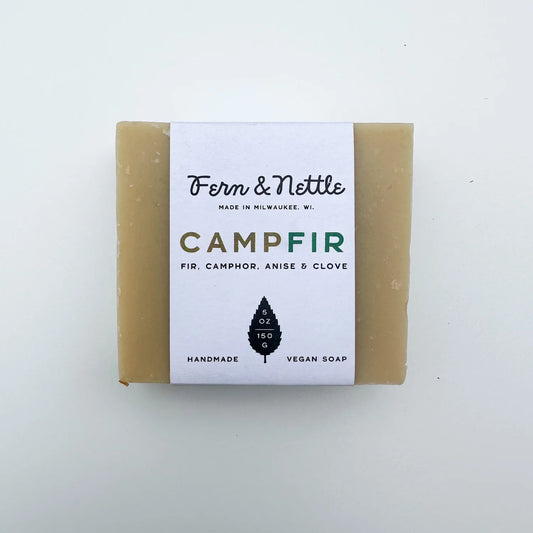 Fern & Nettle Campfir soap