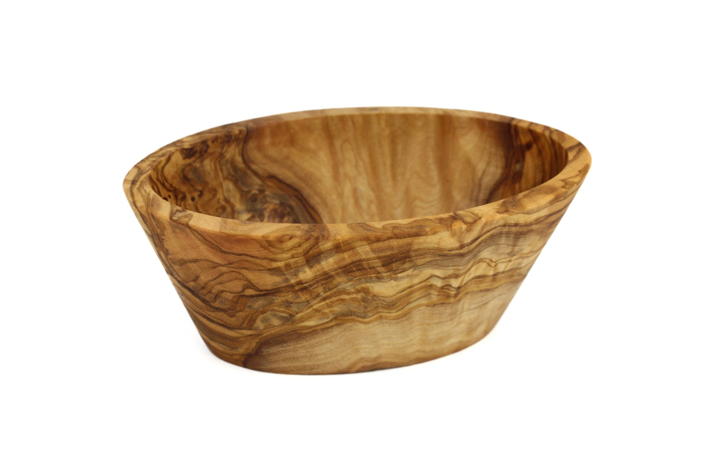 Olive Wood Oval Deep Dish