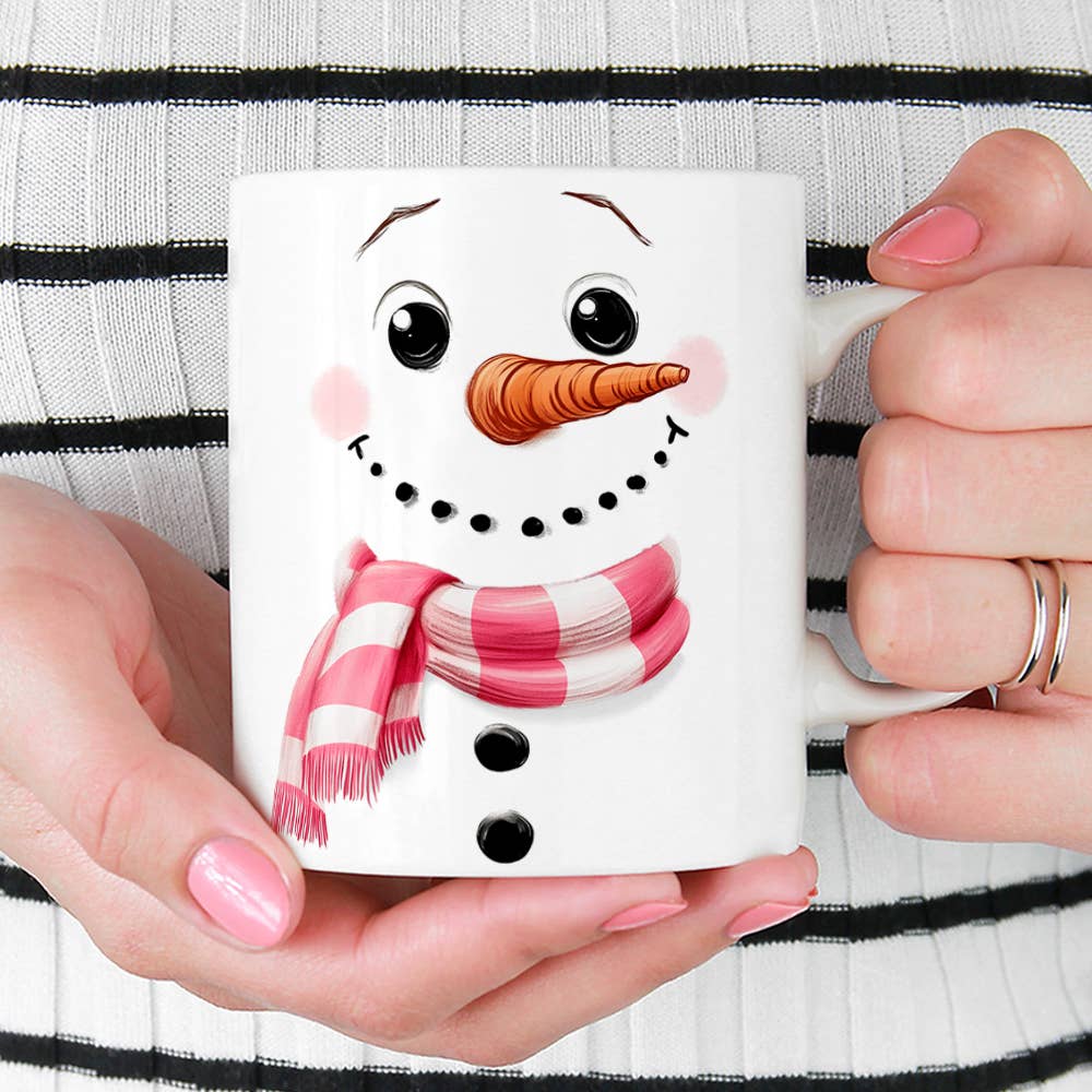 Cute Snowman Ceramic Mug