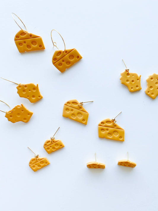 Cheesehead Green Bay Packers Earrings