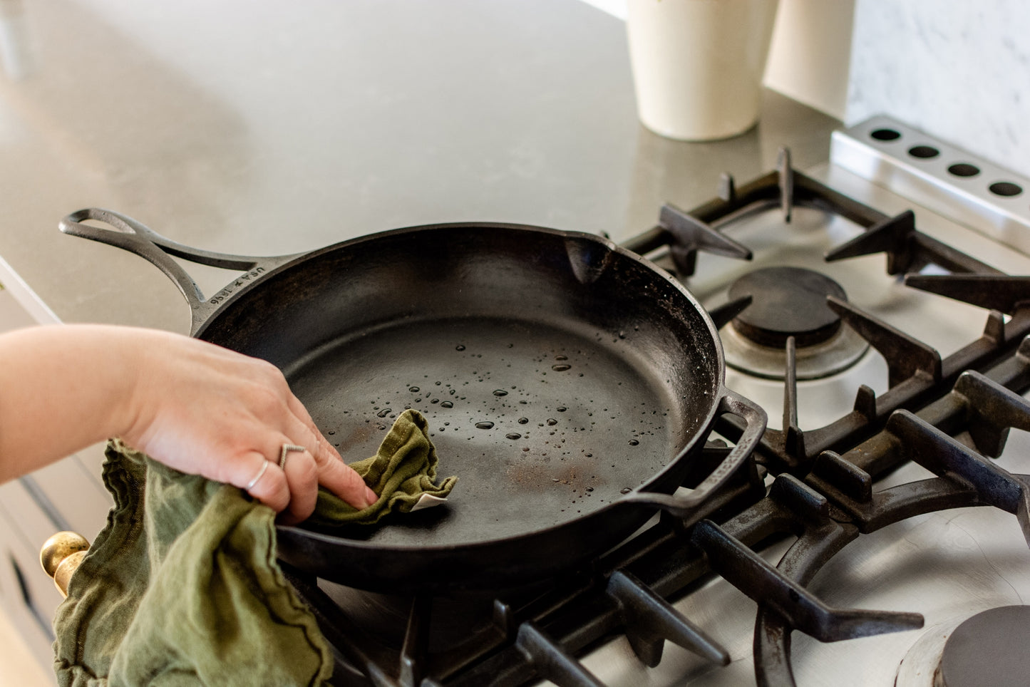 Cast Iron Seasoning Balm