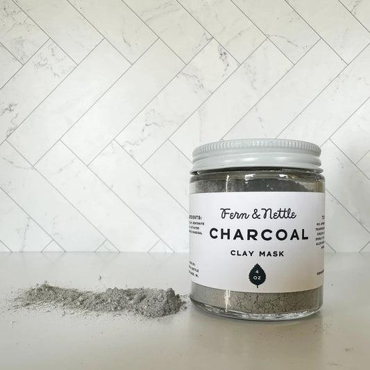 Fern & Nettle charcoal face mask