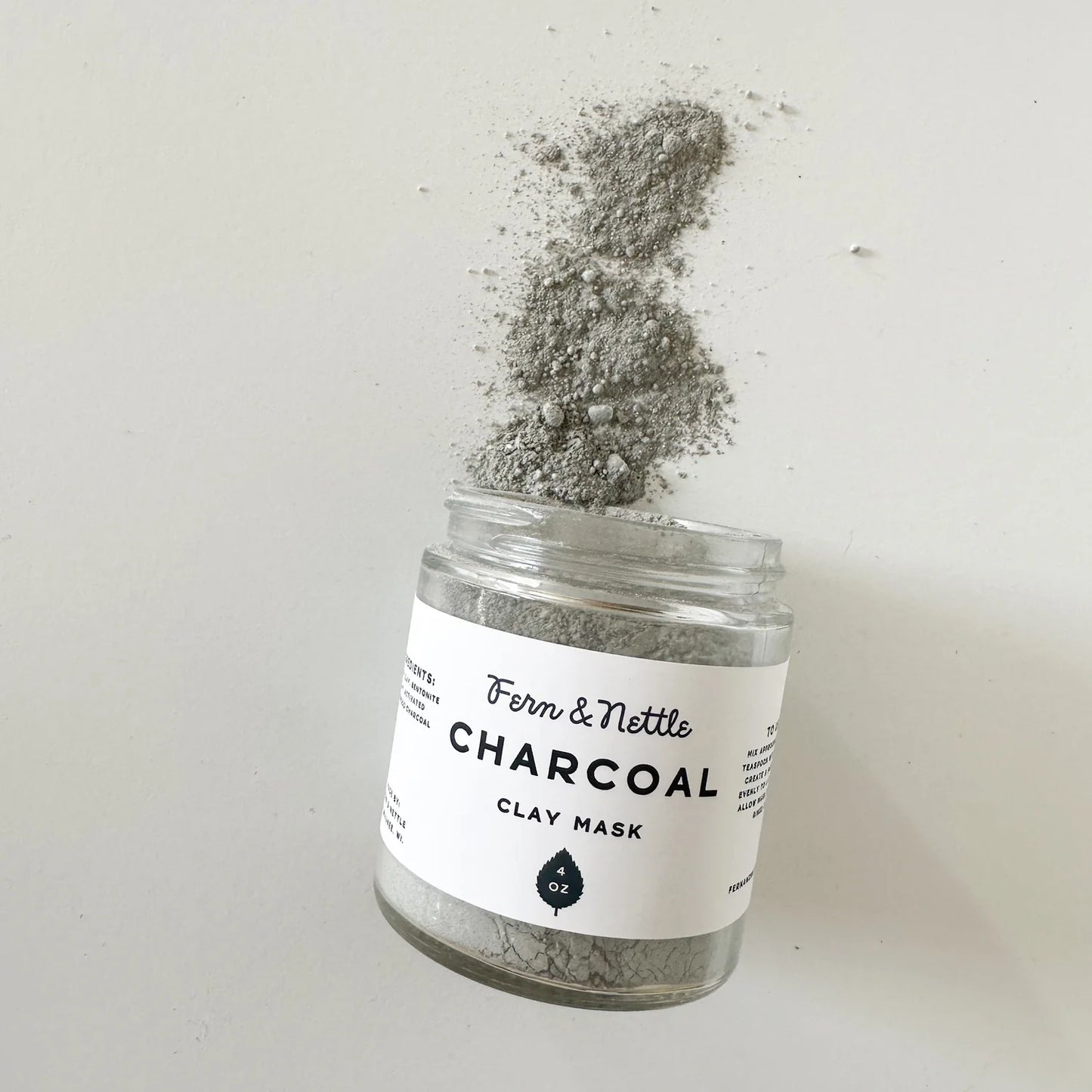 Fern & Nettle charcoal face mask