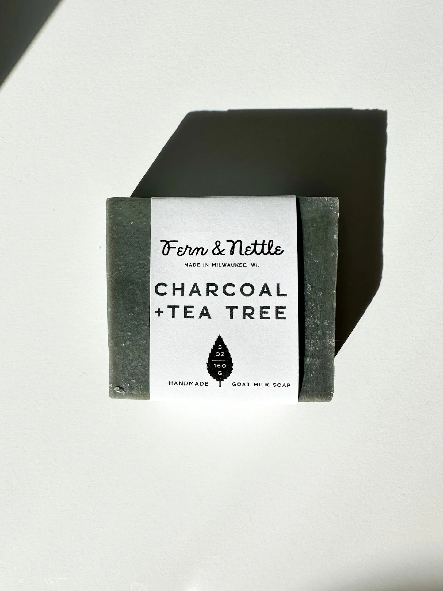 Fern & Nettle charcoal + tea tree soap