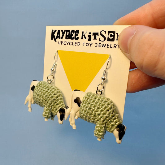 Cow "Sweater Friend" Earrings