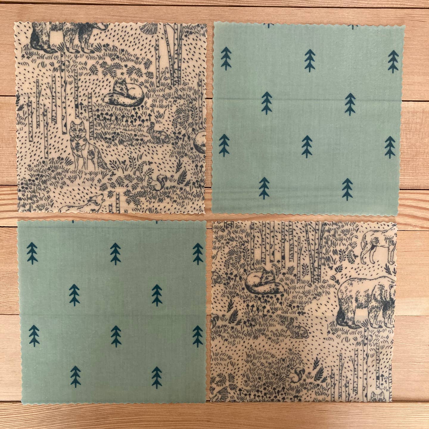 Beeswax Wraps Half-Pint Set