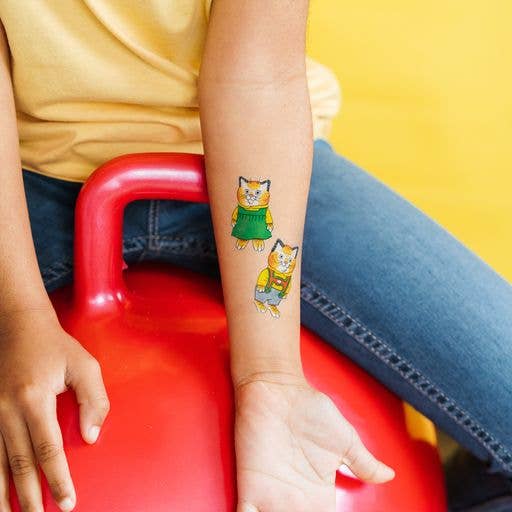 Huckle & Sally Cat RS Tattoo Pair