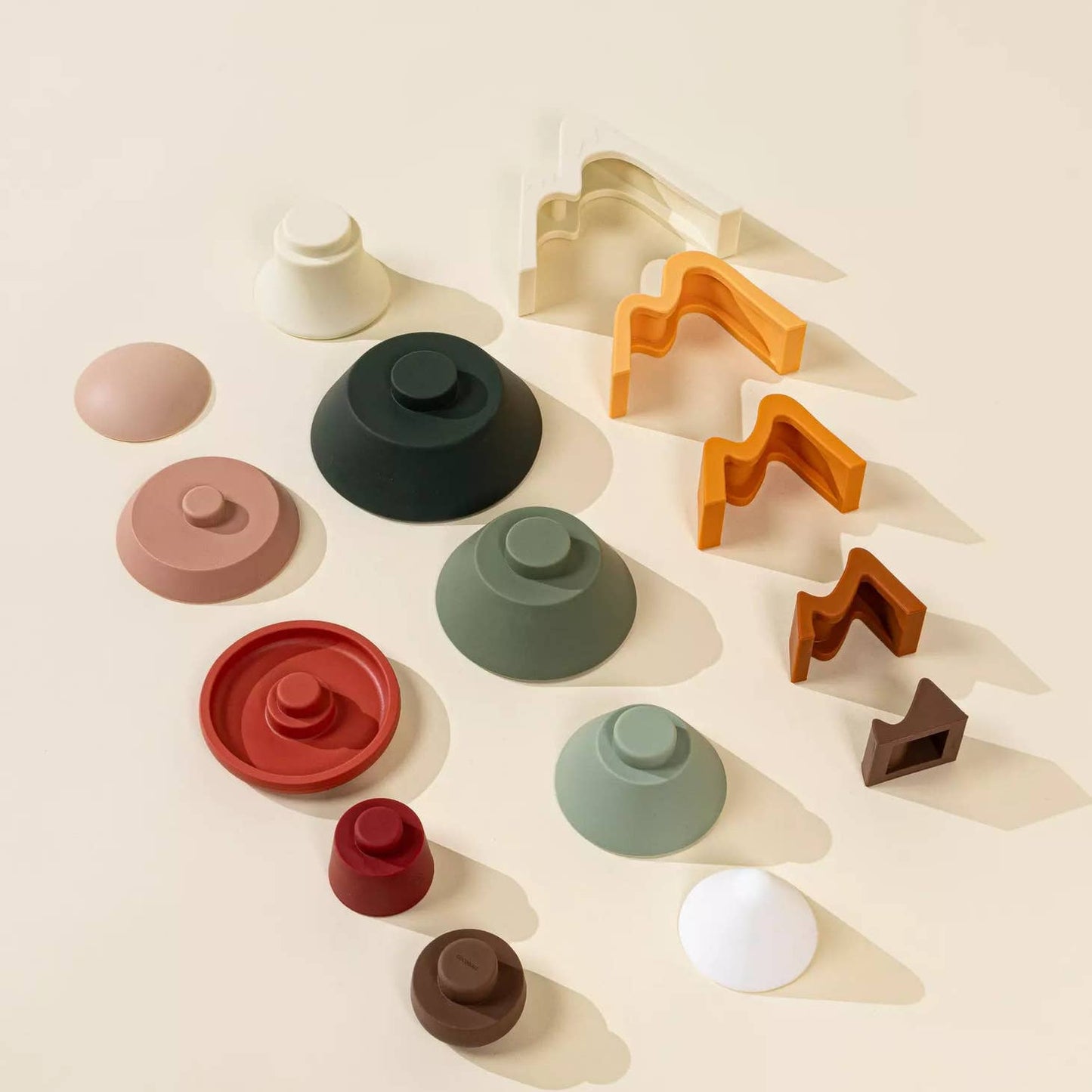 Silicone Stackable Forest Set (16 pcs)
