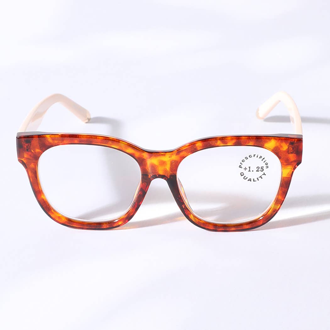 Chunky Square Glasses Frame Reading Glasses