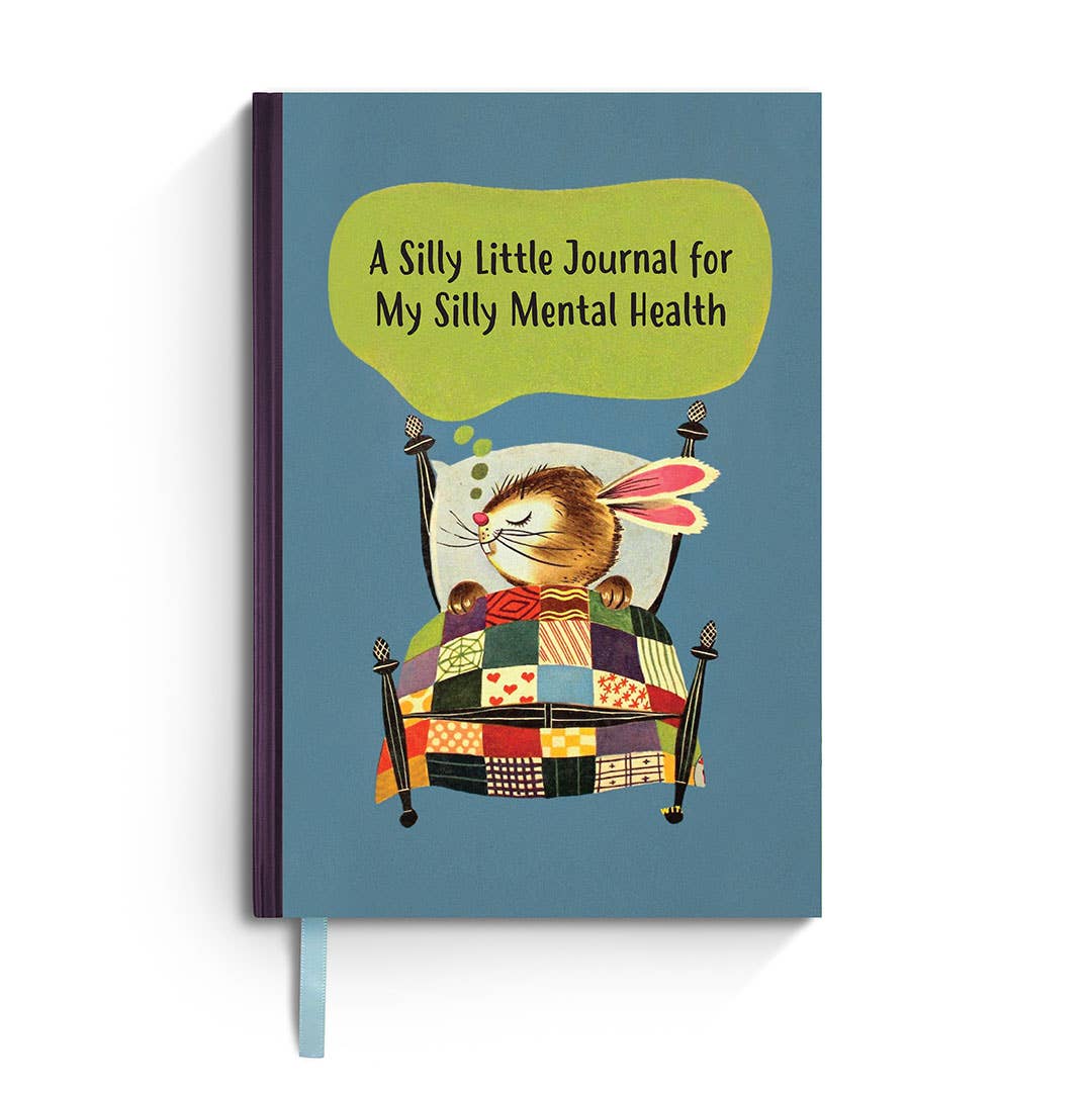 Silly Mental Health Journal - Vintage Notebook