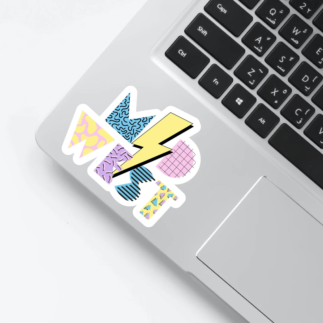 Swoon Sticker 90s Midwest Lightening Bolt Vinyl Sticker – Swoon Gift Shop Milwaukee