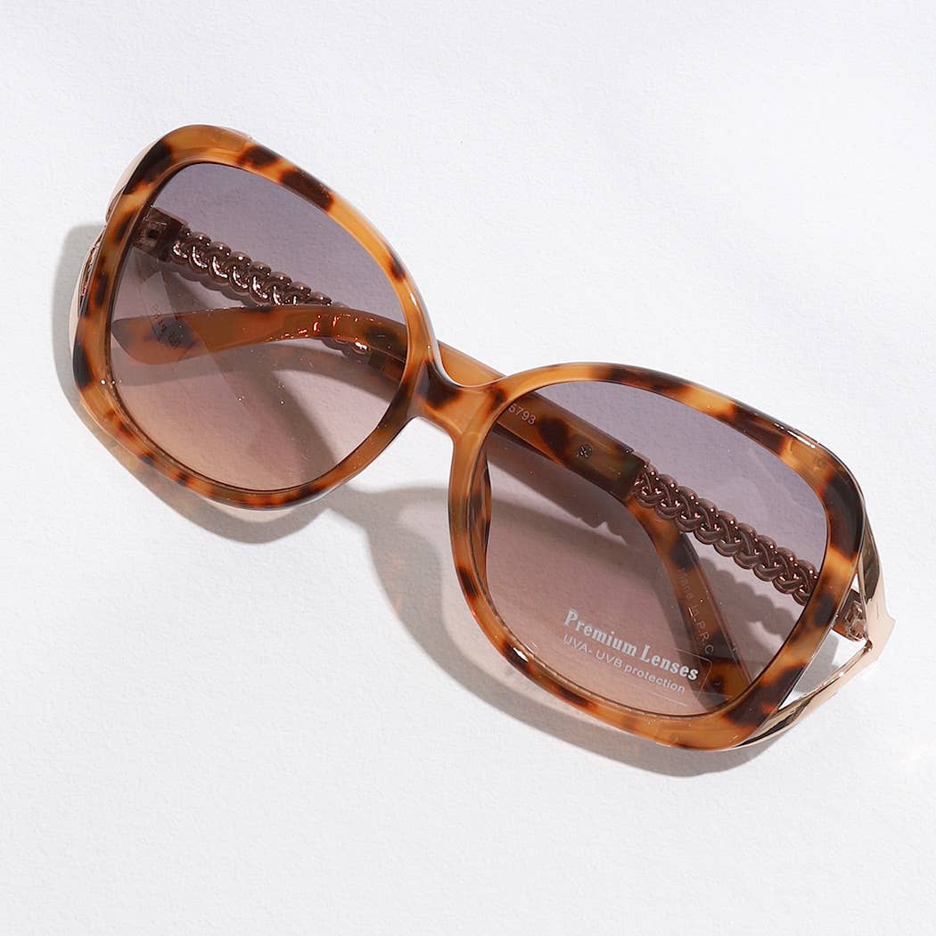 Round Shape Assorted Color Frame Sunglasses
