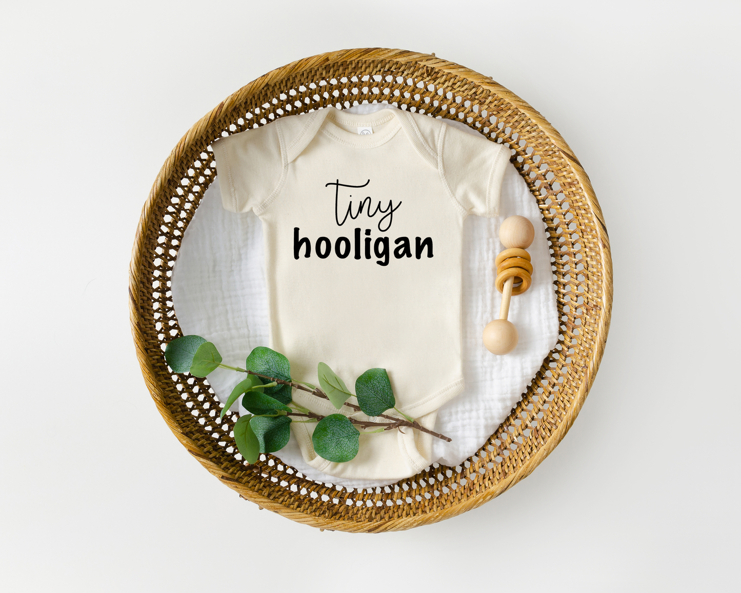 Tiny Hooligan | 100% Cotton Baby Bodysuit or Tee | St Patty