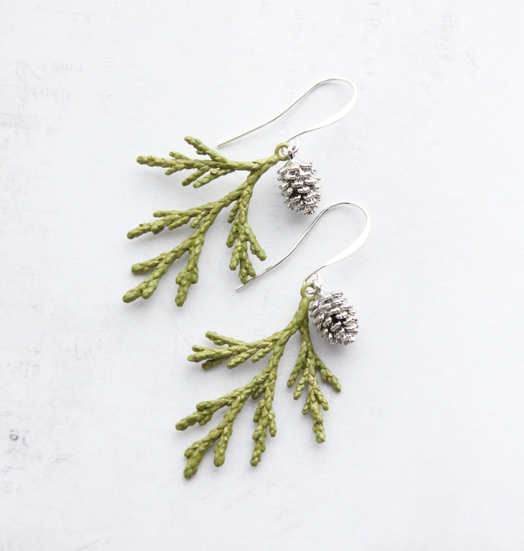 Cedar Branch Earrings