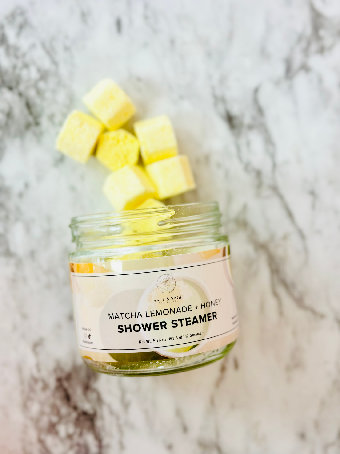 Matcha Lemonade & Honey Mini Shower Steamers