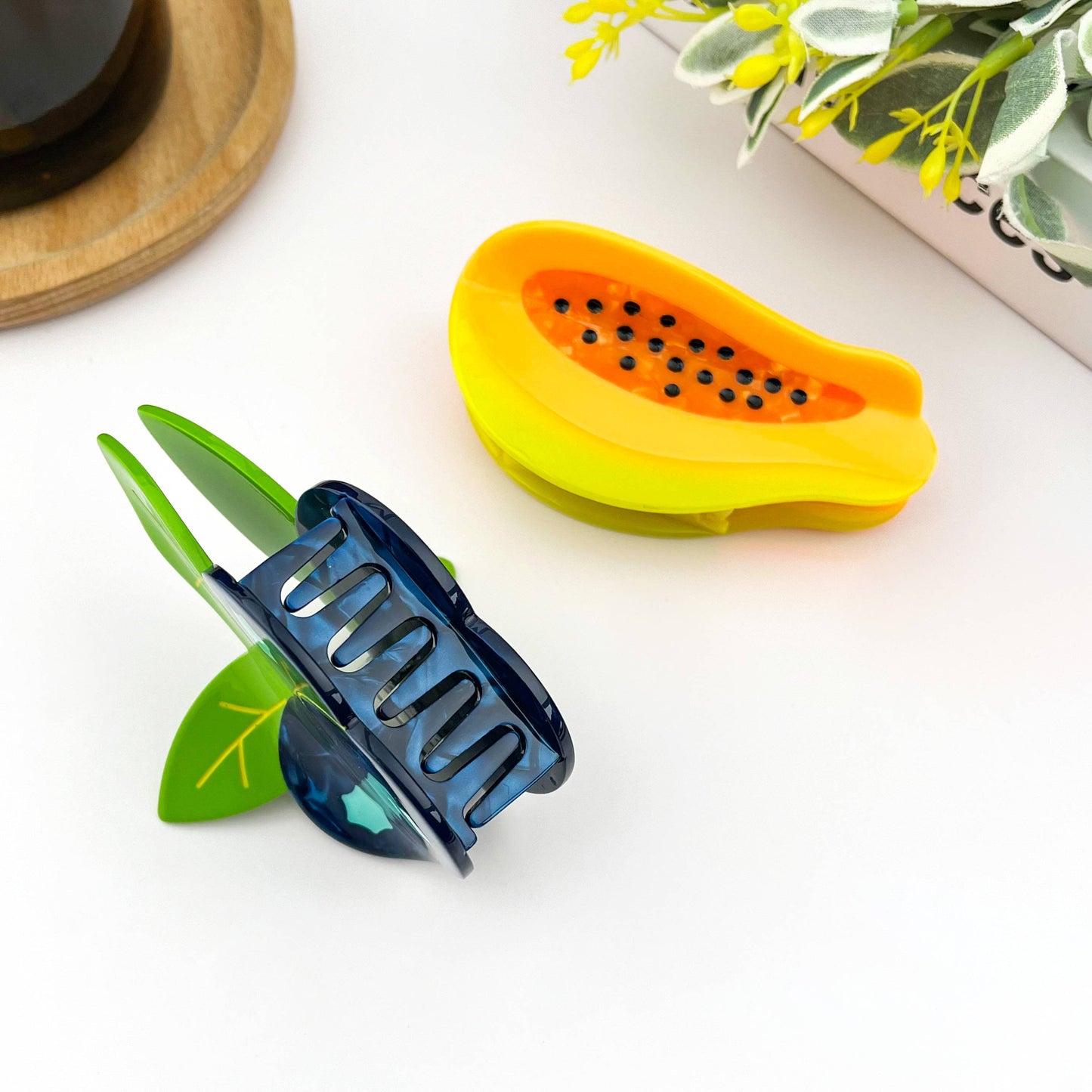 Blueberry Hair Claw Clip