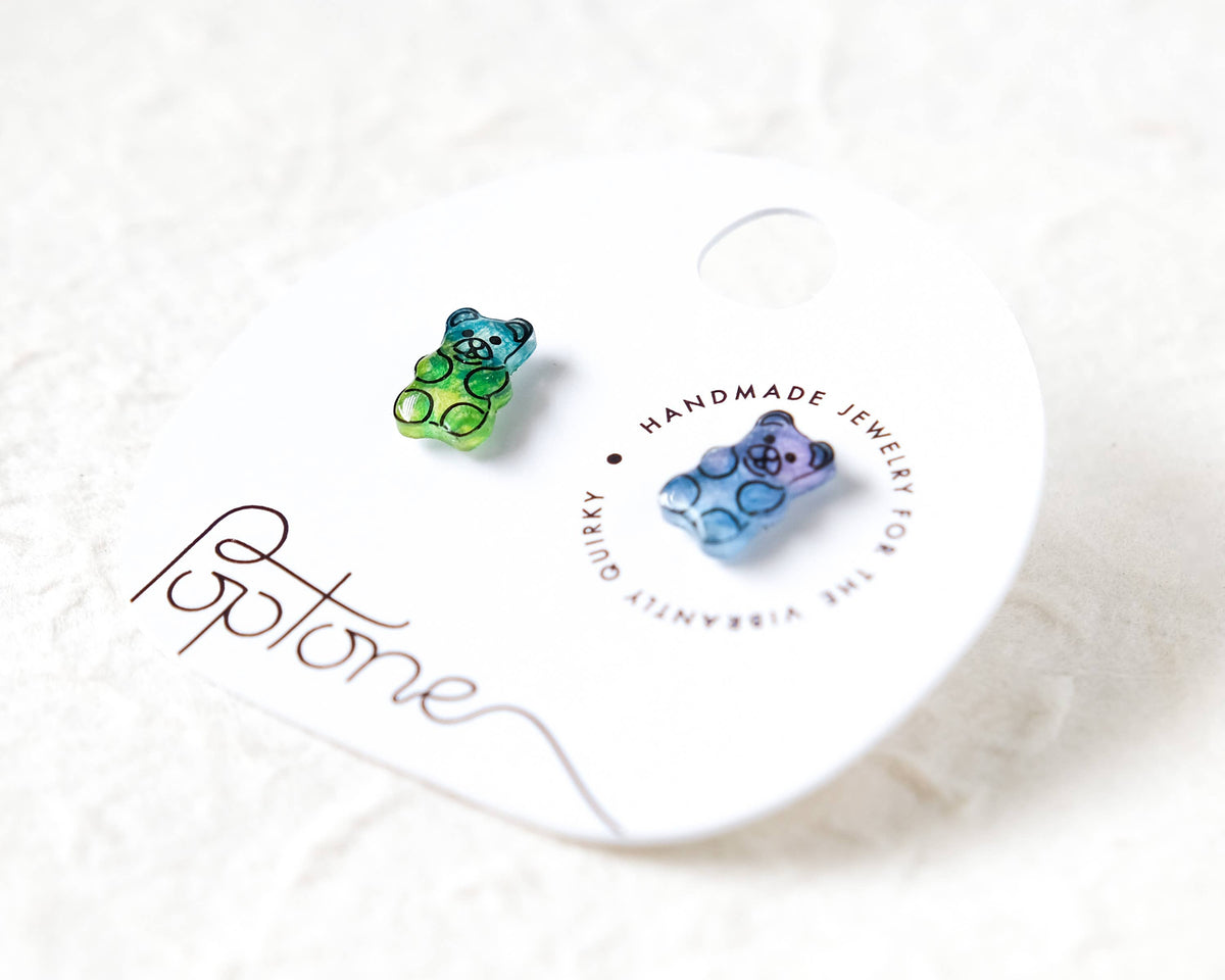 Petite Gummy Bear Stud Earrings