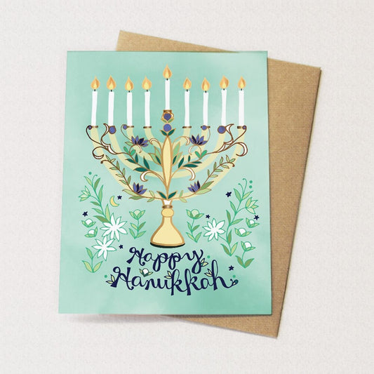 Menorah Card