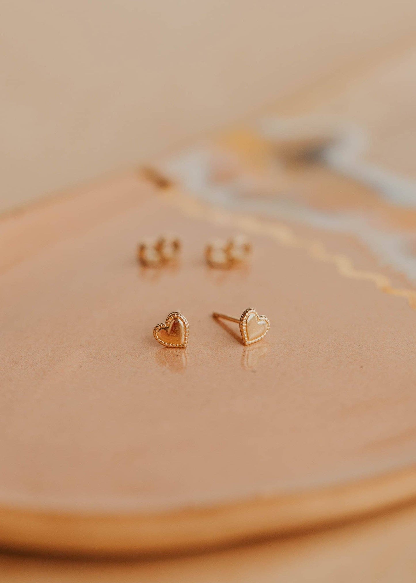 Love Note Studs | 14kt Gold Fill + Sterling Silver