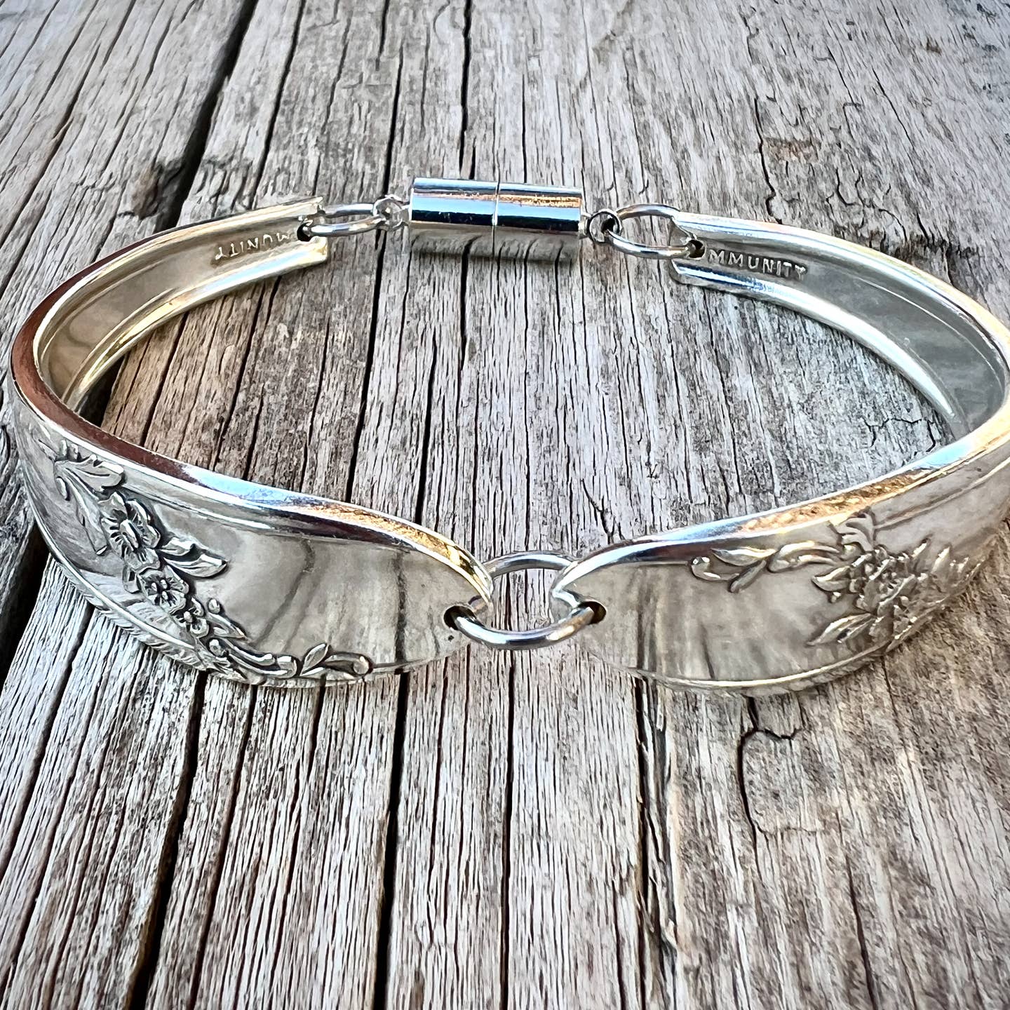 Flatware Bracelet Queen Bee Pattern