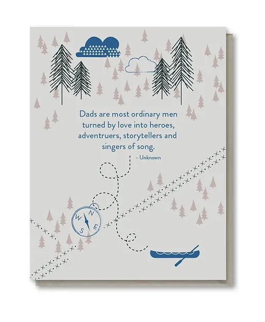 Ordinary Men Father's Day Card by Doodle Bird Design