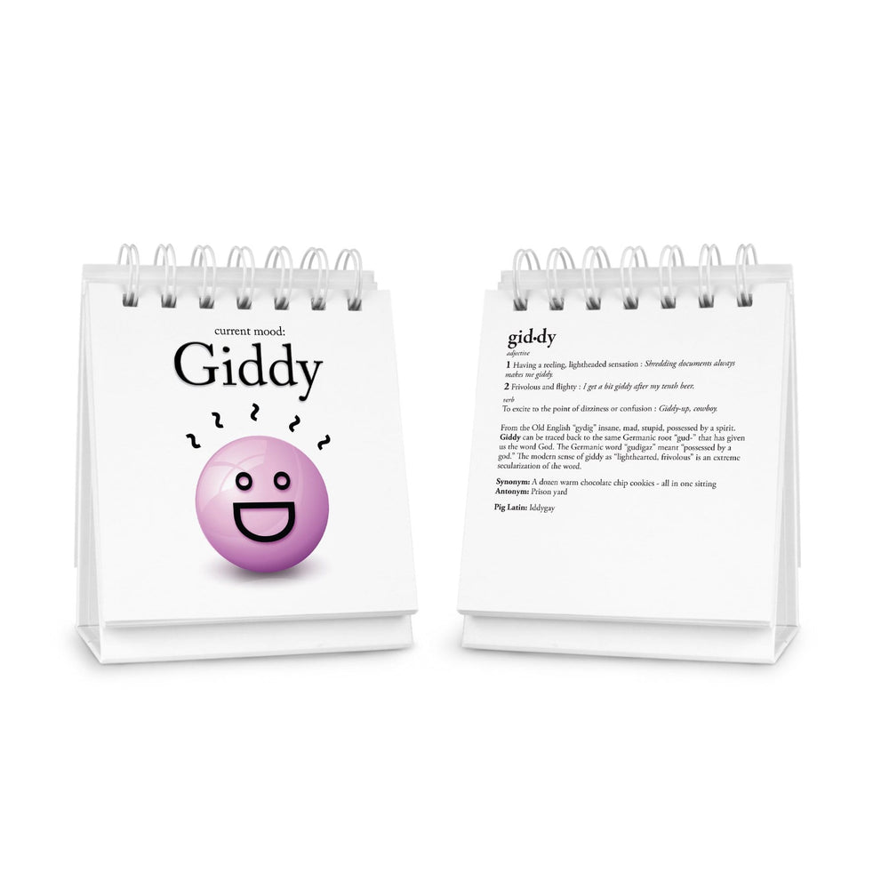 Daily Mood Desktop Flip Book