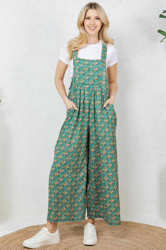 FLORAL OVERALL