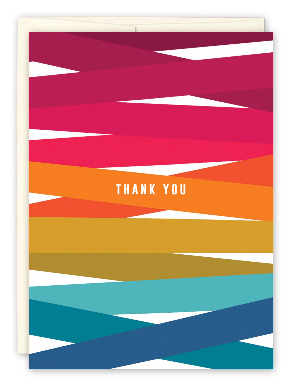 Colorful Thank You Card