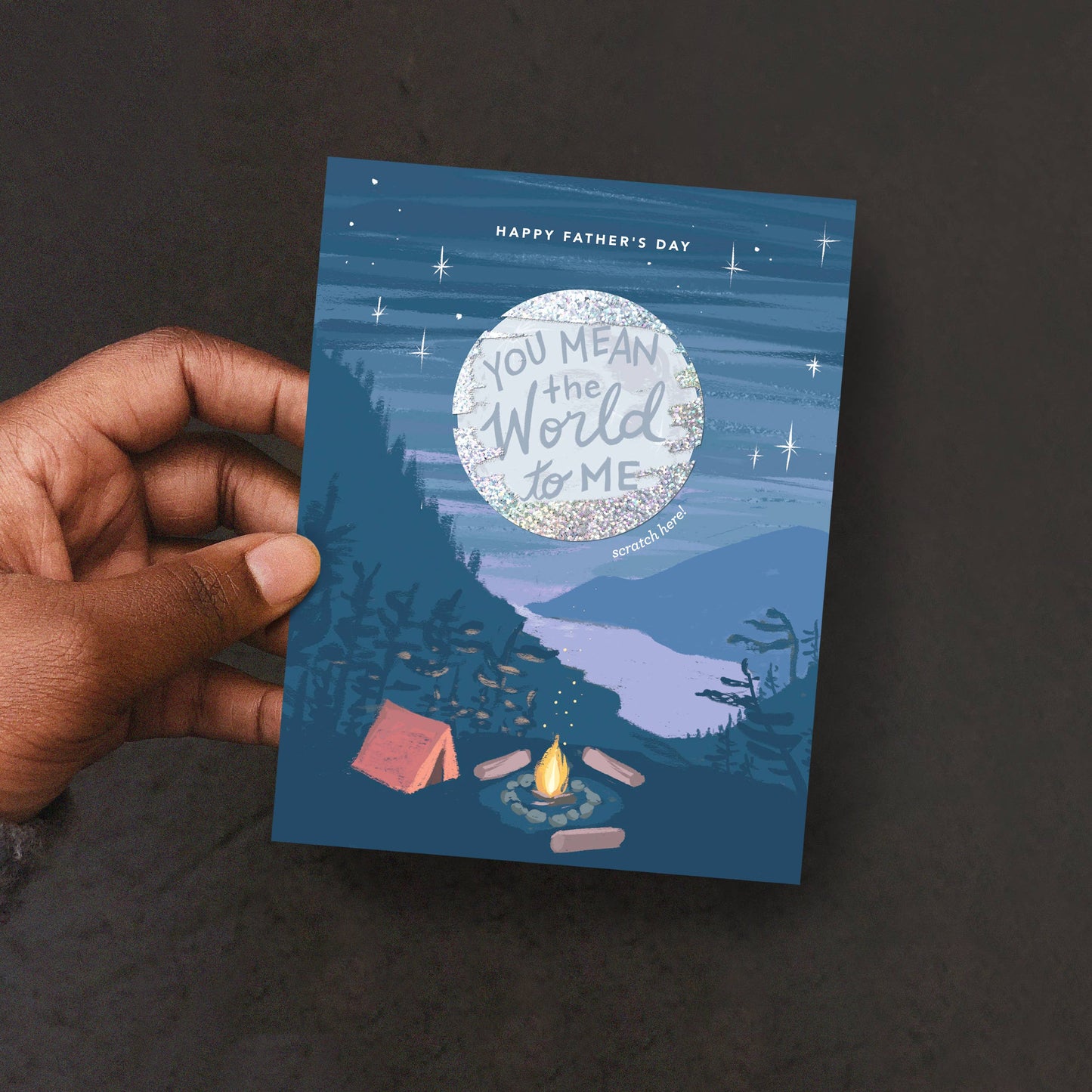 Scratch-off Card -  Campfire Father's Day