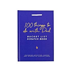 100 Things To Do With Dad Bucket List Scratch Book