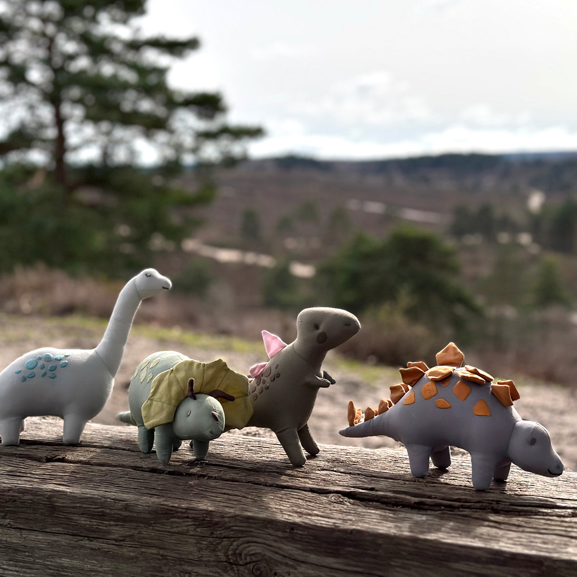 Bronty Linen Dinosaur Toy