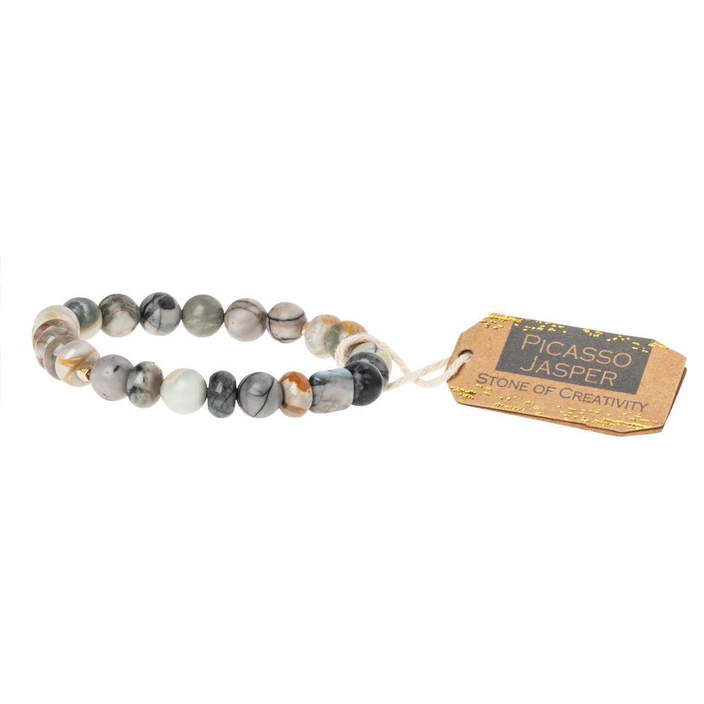 Picasso Jasper Stone Bracelet