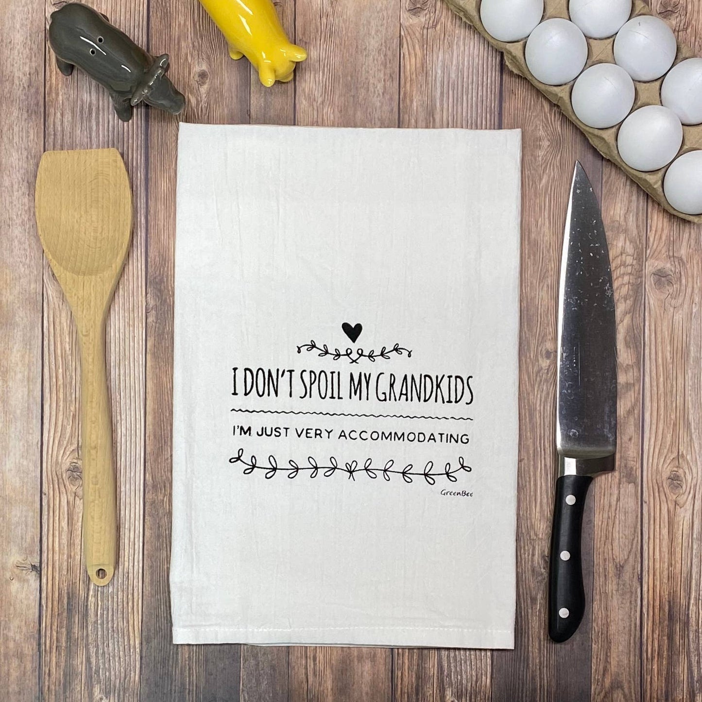 Spoil Grandkids Dish Towel