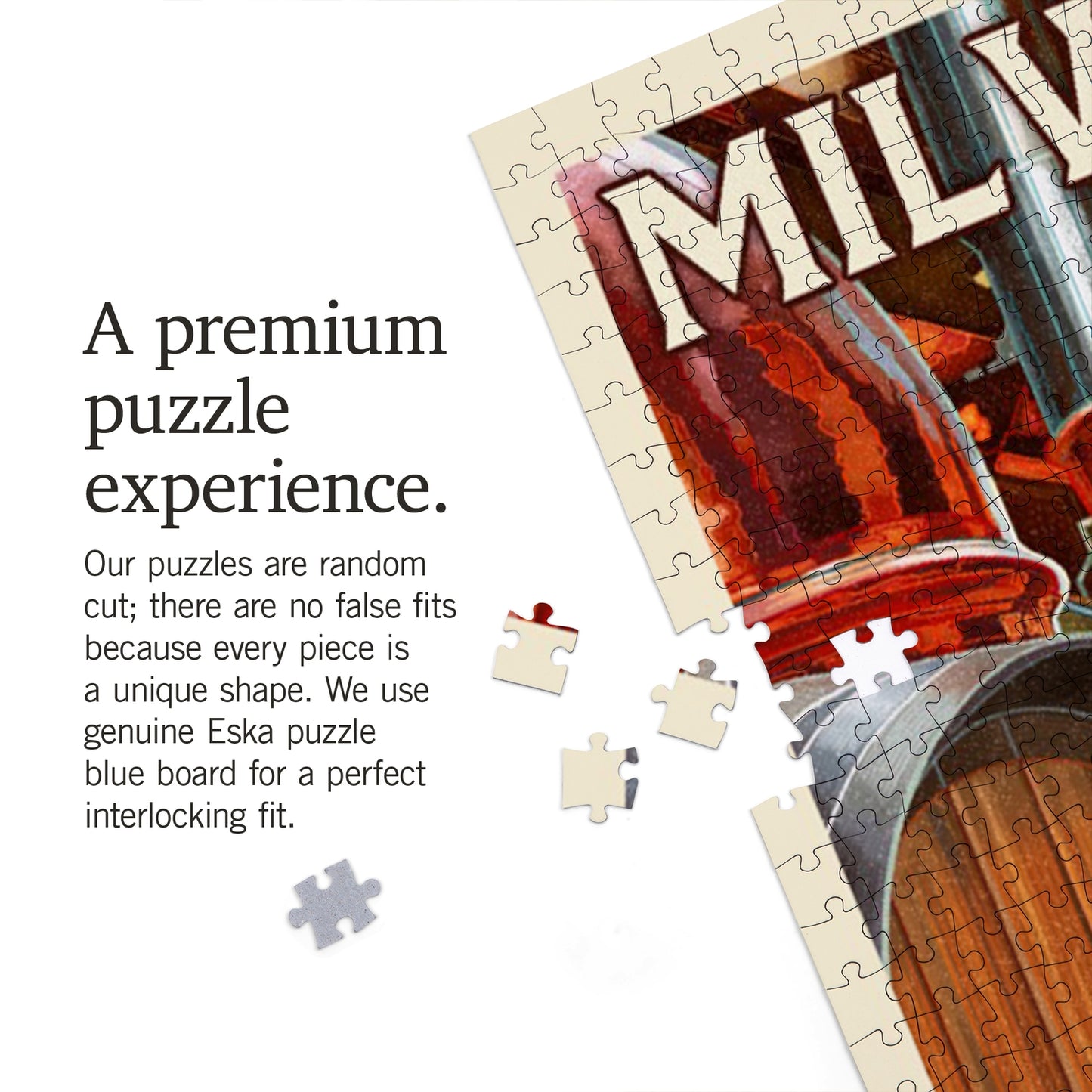Milwaukee Art Of Beer 1000 Piece Puzzle