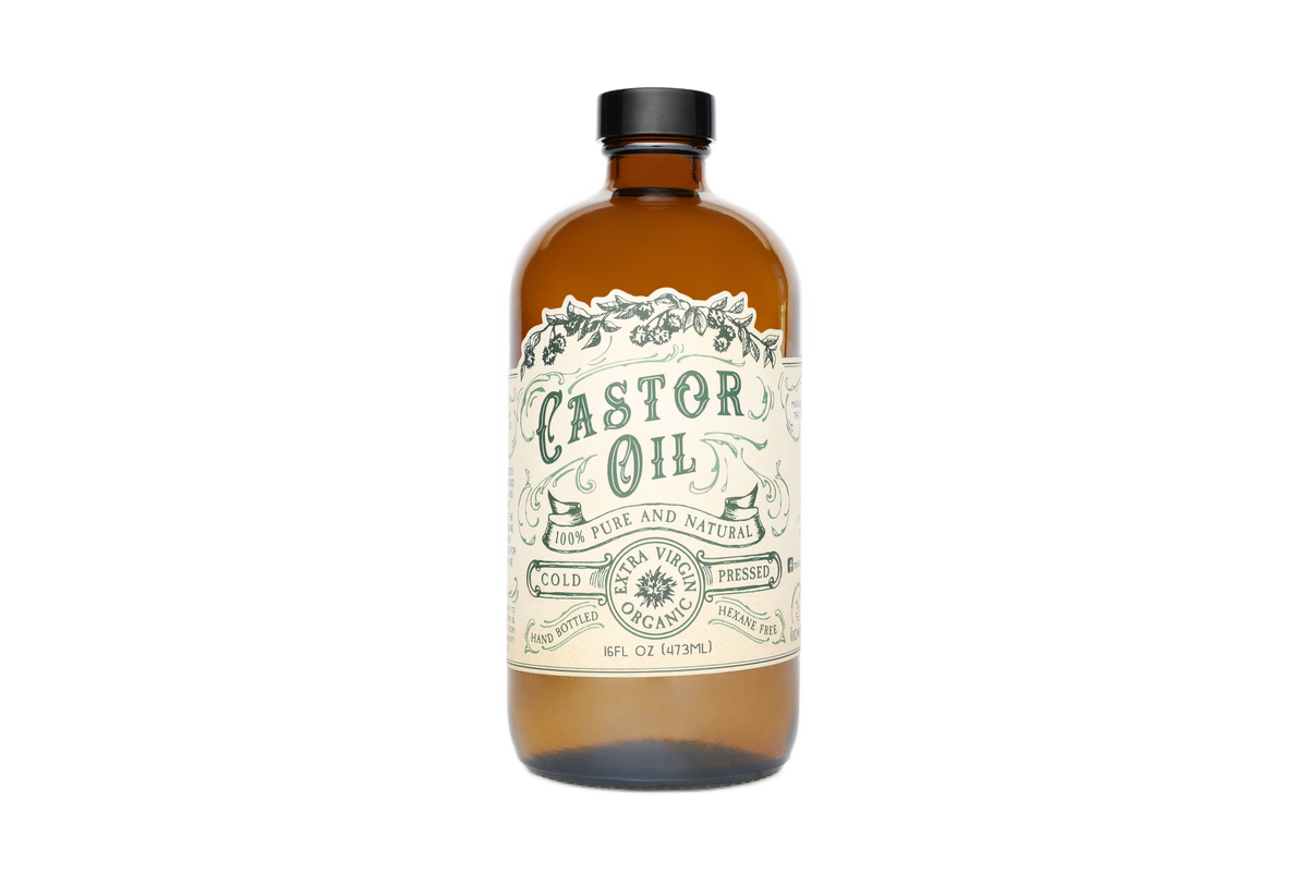 Organic Cold Pressed Hexane Free Castor Oil