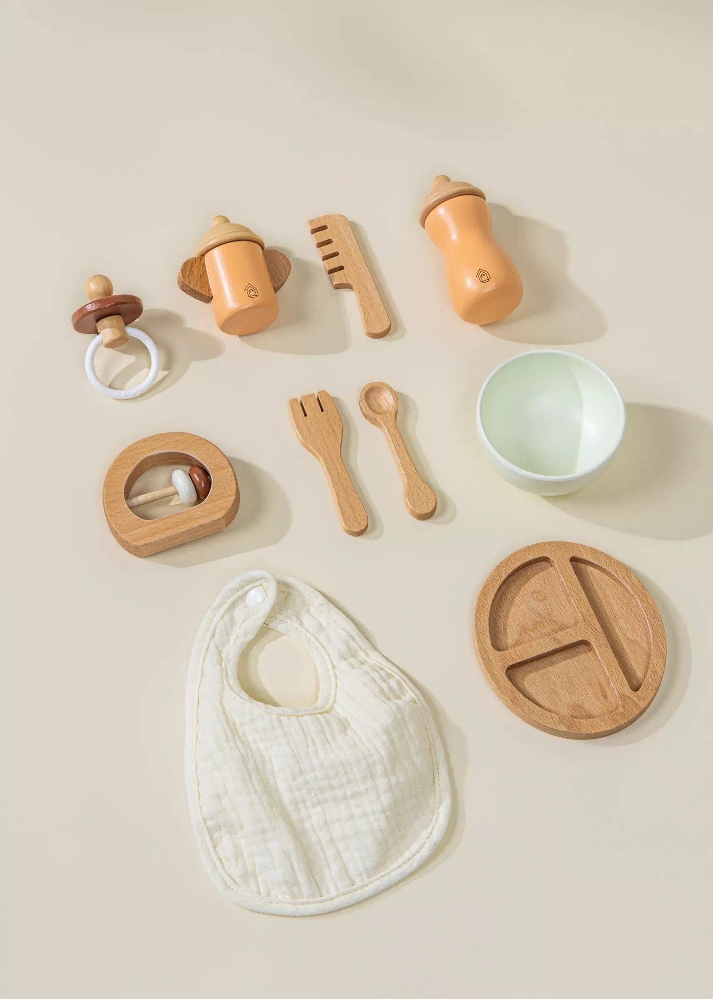 Doll Accessories Wooden Playset