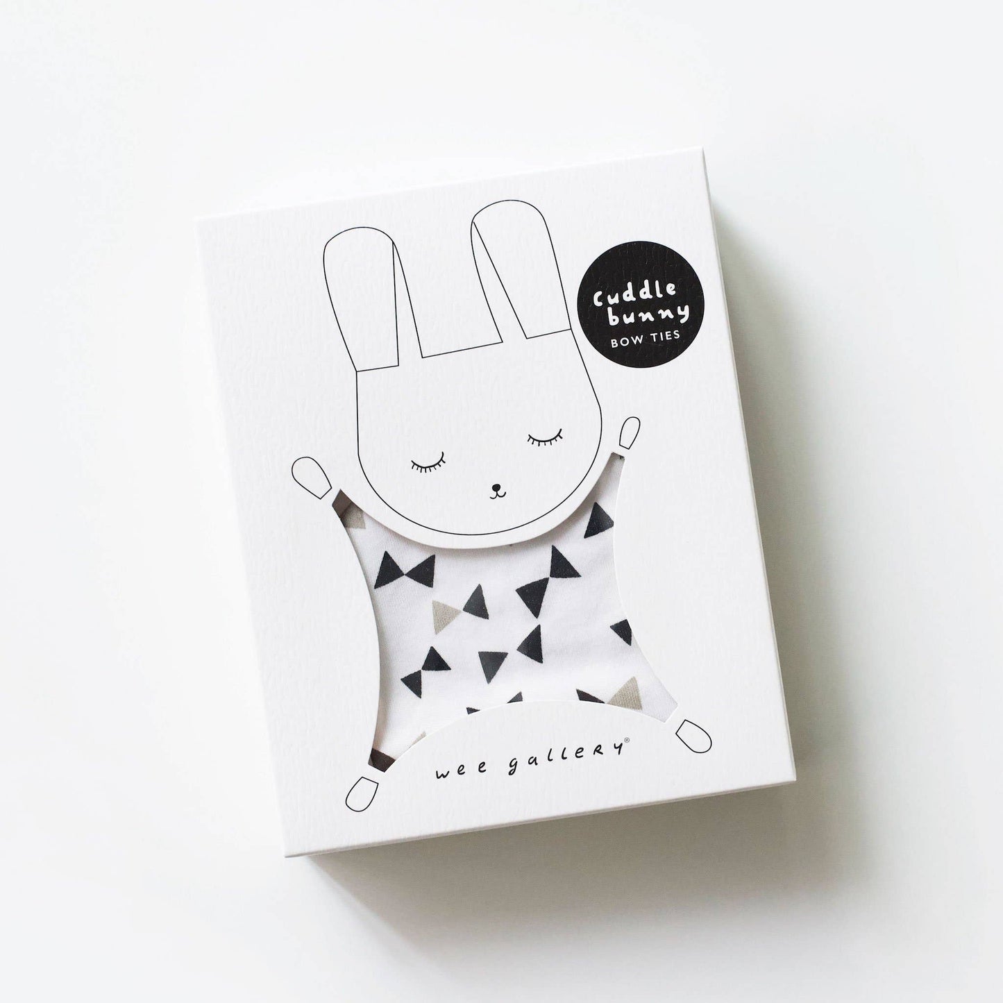 Cuddle Bunny - Bowties - Organic Fabric Plush Baby Lovey