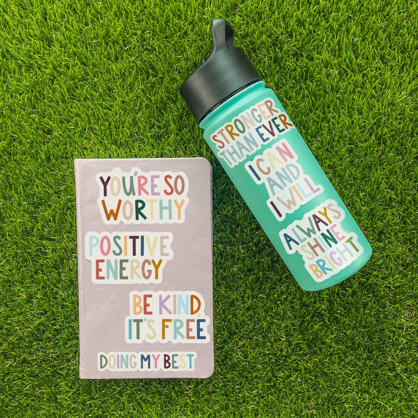 You're So Worthy Positivity Lettering Sticker